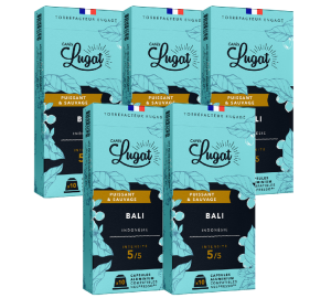 50 Nespresso* Original Kompatible Kapseln Bali – Cafés Lugat - MaxiCoffee