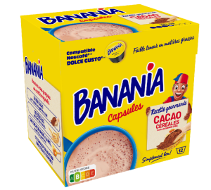 12 Nescafe* Dolce Gusto* Kompatible Kapseln Schokolade – Banania - MaxiCoffee