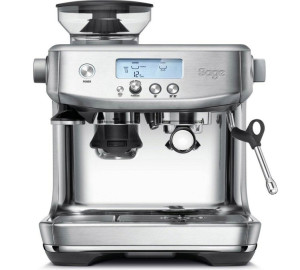 Sage The Barista Pro Siebträgermaschine Gebürstetes Edelstahl - 1800 W - MaxiCoffee 2 Jahre Garantie