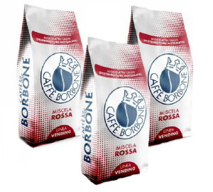 Caffè Borbone - Red Vending - Kaffeebohnen 3 X 1 Kg - MaxiCoffee