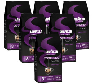 Lavazza - Kaffeebohnen Espresso Cremoso - 6x1 Kg - MaxiCoffee