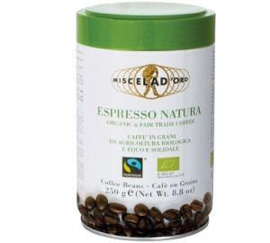 Miscela D'oro Bio Natura Gemahlener Kaffee 250 G - MaxiCoffee