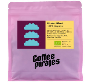 - Specialty Coffee Pirates Blend Bio-kaffeebohnen 250 G - MaxiCoffee