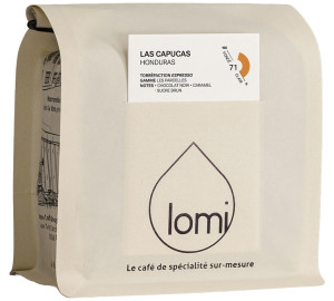 Café Lomi – Kaffeebohnen – Honduras Las Capucas Bio - 250 G - MaxiCoffee