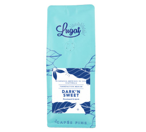 Cafés Lugat - Dark'n Sweet - Kaffeebohnen 250 G - MaxiCoffee