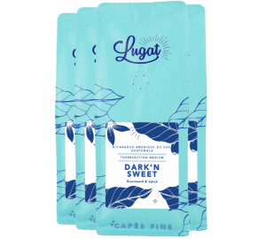 Cafés Lugat - Dark'n Sweet - Kaffeebohnen 1 Kg - MaxiCoffee