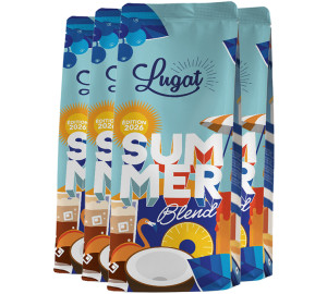 Lugat – Kaffeebohnen – Summer Blend 2026 – 4 X 230 G - MaxiCoffee