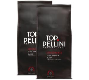 Café Pellini Pellini - Pellini Top Kaffeebohnen - 2 X 1kg - MaxiCoffee