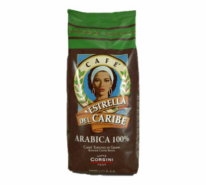 Caffè Corsini - Estrella Del Caribe St Domingue - 100% Arabica - Kaffeebohnen 1 Kg - MaxiCoffee