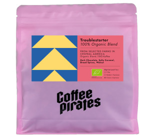 Coffee Pirates - Specialty Coffee -troublestarter Bio-kaffeebohnen 250 G - MaxiCoffee