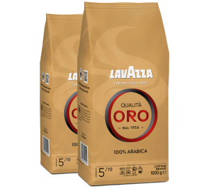 Lavazza - Qualita Oro - Kaffeebohnen 2 X 1 Kg - MaxiCoffee