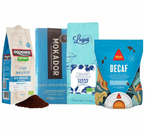 Sélection MaxiCoffee Gemahlener Kaffee – Probierpaket Mit Entkoffeinierten Kaffeesorten 970 G - Maxicoffee - MaxiCoffee