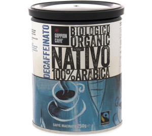 Goppion Caffe Goppion Caffè Entkoffeiniert Bio Nativo 100% Arabica Gemahlener Kaffee 250 G - MaxiCoffee