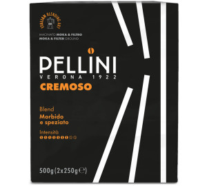 Café Pellini Pellini - Gemahlener Kaffee – Nr. 20 Cremoso - 2 X 250 G - MaxiCoffee