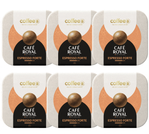 Café Royal - Espresso Forte Kompatibel Mit Coffeeb -54 Kaffeebälle - MaxiCoffee