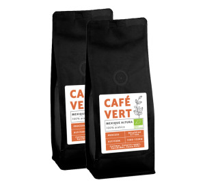 Café Compagnie Bio Grüner Kaffee Sueno - Region Altura - Mexiko - Entkoffeiniert Mit Wasser 1 Kg - MaxiCoffee