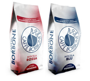Caffè Borbone - Set Red Vending Und Miscela Blu Kaffeebohnen 2 X 1 Kg - MaxiCoffee