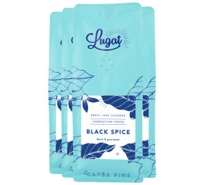 Cafés Lugat - Specialty Coffee Black Spice Kaffeebohnen 920 G - MaxiCoffee