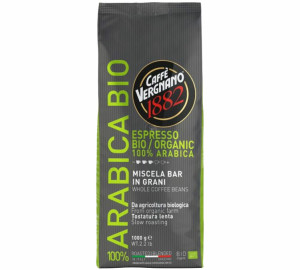 Caffè Vergnano - 100% Arabica Bio-kaffeebohnen 1 Kg - MaxiCoffee
