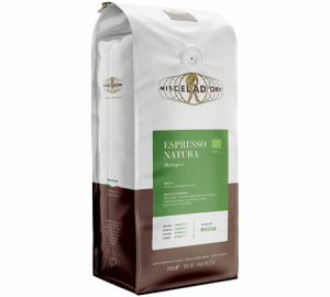 Miscela D'oro - Espresso Natura - Bio-kaffeebohnen 1 Kg - MaxiCoffee