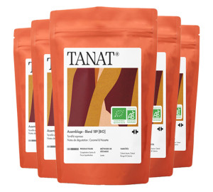 Tanat - Blend 189 Bio-kaffeebohnen 200 G X 5 - MaxiCoffee