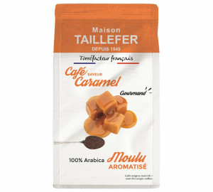 Maison Taillefer Gemahlener Kaffee Mit Karamellaroma 125 G - MaxiCoffee
