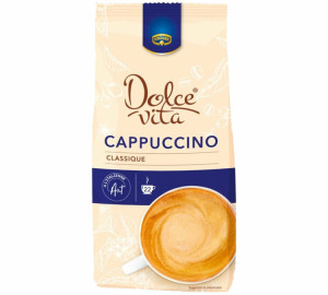 Dolce Vita Krüger Löslicher Kaffee Cappuccino 380 G - MaxiCoffee