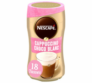 Nescafé - Cappuccino Choco Blanc Löslicher Kaffee - 270 G - MaxiCoffee