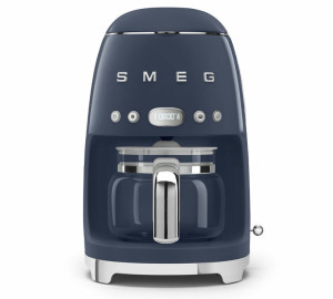 Smeg - Filterkaffeemaschine Dcf02nbeu 50er-jahre - Marineblau - 1050 W - MaxiCoffee 2 Jahre Garantie