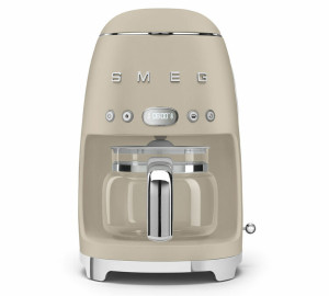 Smeg - Filterkaffeemaschine Dcf02mlmeu 50er-jahre - Beige - 1050 W - MaxiCoffee 2 Jahre Garantie