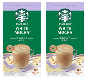 Starbucks - Löslicher Kaffee White Mocha - 2 X 115 G - MaxiCoffee