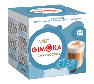 16 Nescafe* Dolce Gusto* Kompatible Kapseln Cappuccino Classico – Gimoka - MaxiCoffee
