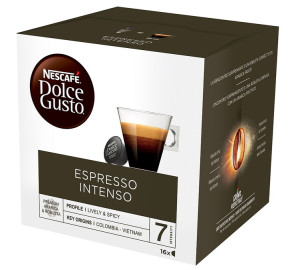 Nescafé Dolce Gusto 16 Espresso Intenso Kapseln –nescafe* Dolce Gusto* - MaxiCoffee