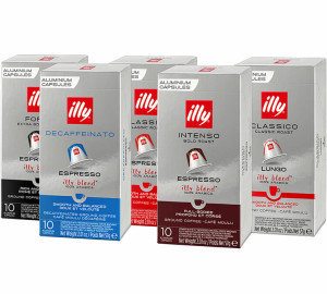 Café Illy Illy - Probierset Mit 50 Nespresso*-kompatiblen Kapseln Original - MaxiCoffee