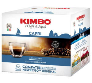 100 Nespresso* Original Kompatible Kapseln Espresso Barista Capri – Kimbo - MaxiCoffee