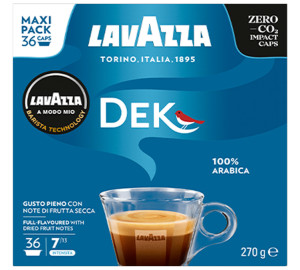 - Dek Cremoso A Modo Mio Lavazza - 36 Kapseln - MaxiCoffee