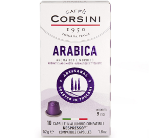 Caffè Corsini 10 Nespresso* Original-kompatible Kapseln Arabica– Corsini - MaxiCoffee