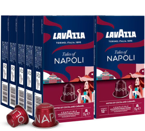 100 Nespresso* Original Kompatible Kapseln Tales Of Napoli – Lavazza - MaxiCoffee