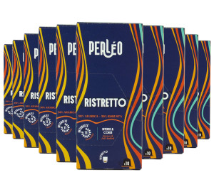 Perléo Espresso 100 Nespresso* Original-kompatible Kapseln Ristretto – Perléo - MaxiCoffee