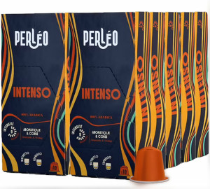 Perléo Espresso 100 Nespresso* Original Kompatible Kapseln Intenso – Perléo - MaxiCoffee