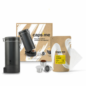Starterkit Für Wiederbefüllbare Nespresso* Original Kompatible Kapseln – Caps Me - MaxiCoffee