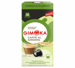 10 Nespresso* Original Kompatible Kapseln Café Ginseng - Gimoka - MaxiCoffee