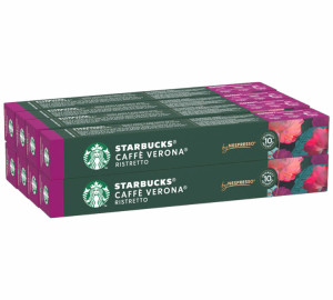 80 Nespresso* Original Kompatible Kapseln Verona – Starbucks - MaxiCoffee
