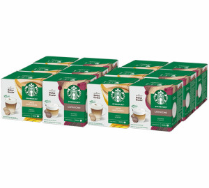 Probierset 144 Nescafe* Dolce Gusto* Kompatible Kapseln – Starbucks - MaxiCoffee