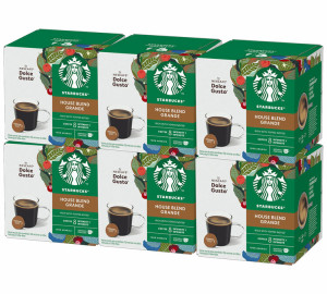 72 Nescafe* Dolce Gusto* Kompatible Kapseln House Blend – Starbucks - MaxiCoffee