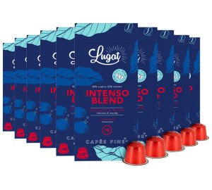 100 Nespresso* Original Kompatible Kapseln Le Blend – Cafés Lugat - MaxiCoffee
