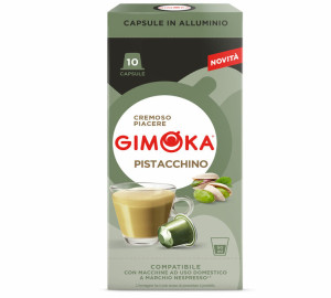 10 Nespresso* Original Kompatible Kapseln Pistachio - Gimoka - MaxiCoffee