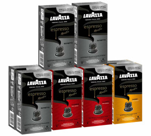 Probierset – 100 Nespresso* Original Kompatible Kapseln – Lavazza - MaxiCoffee