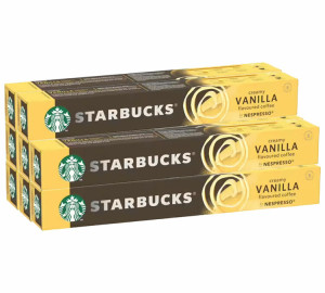 80 Nespresso* Original Kompatible Kapseln Vanille – Starbucks - MaxiCoffee