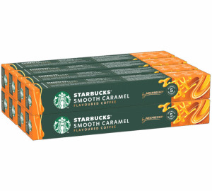80 Nespresso* Original Kompatible Kapseln Karamell – Starbucks - MaxiCoffee